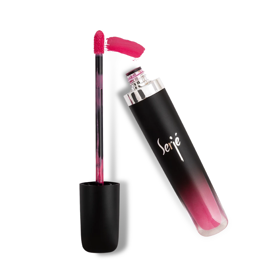 رژ لب مایع مخملی مات سرژه کد 106 (Magenta Pink)